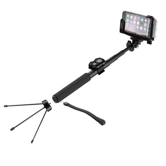 Cygnett GoStick Bluetooth Selfie-Stick and Tripod for Hands-Free Pics Sky Iapetus