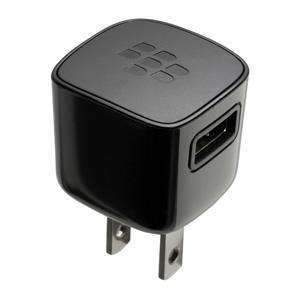 USB Power Plug Charger Adapter - Black - pack of 2