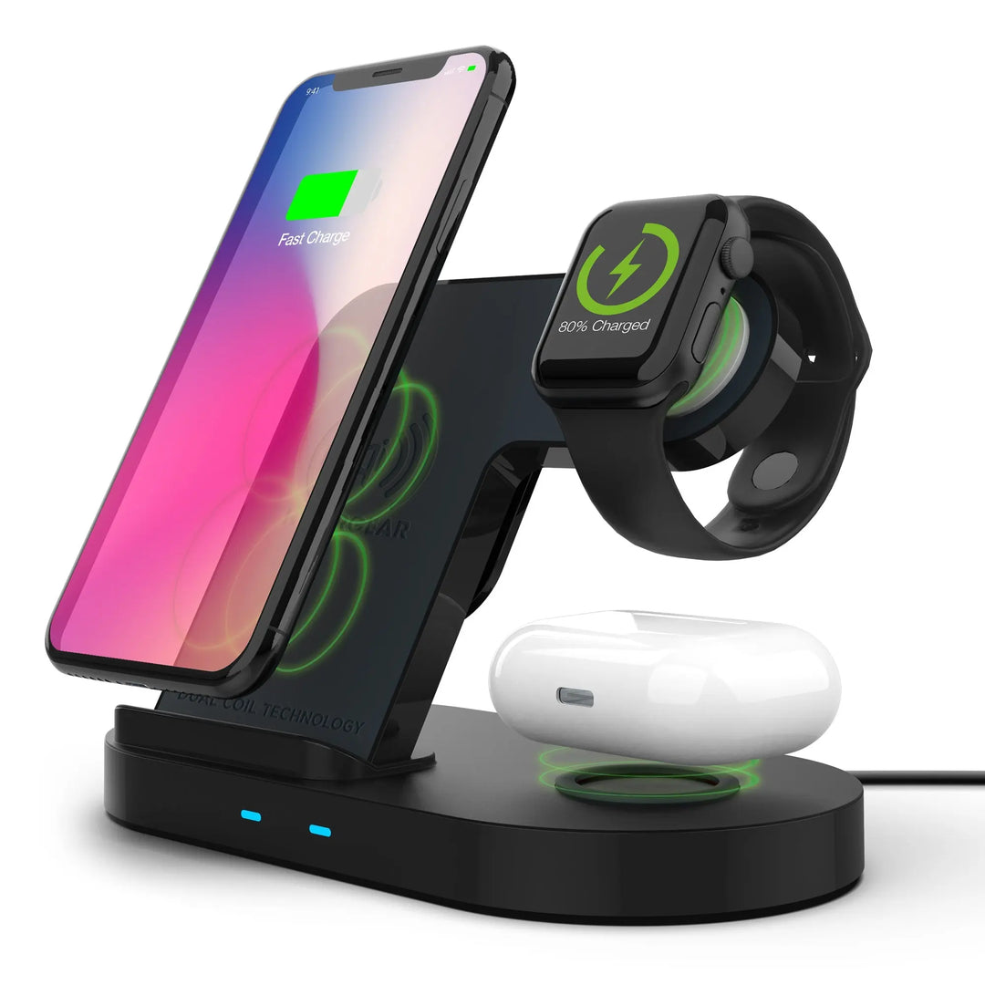 Hypergear 3-in-1 Wireless Charging Dock Black (15328-HYP) Sky Iapetus