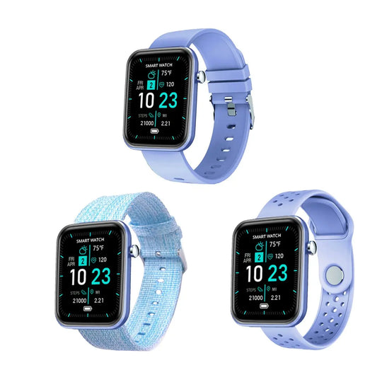 Advanced Smartwatch With Three Bands And Wellness + Activity Tracker - Shakefav.com