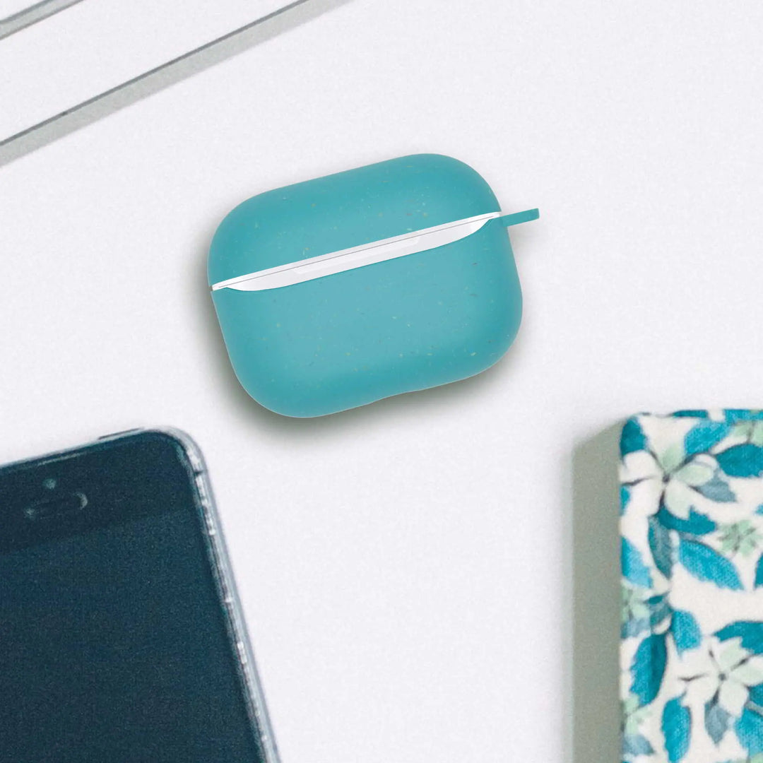 Biodegradable AirPods Pro Case - Ocean Blue - Shakefav.com