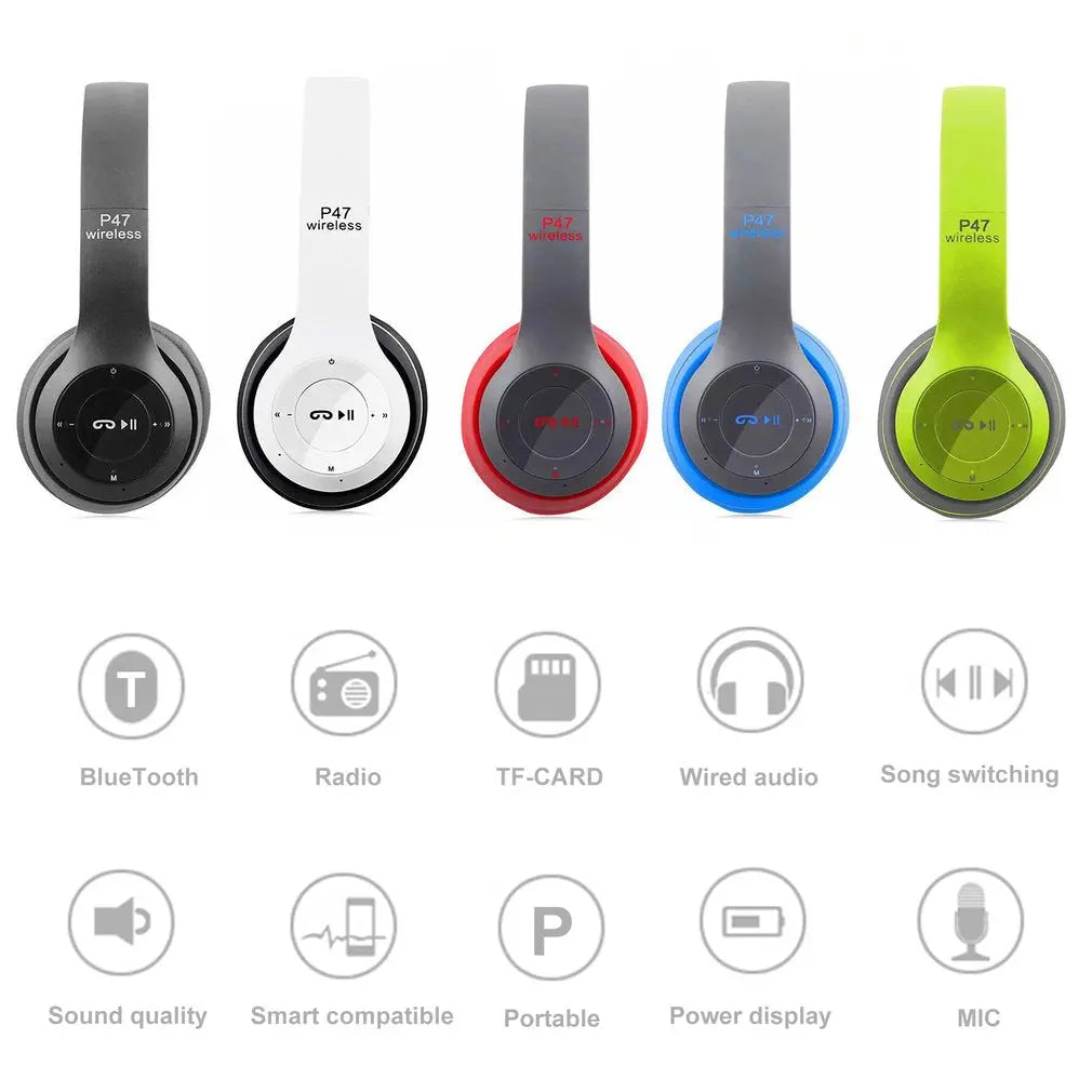 Wireless Gaming Headphone Bluetooth Sport Headset - Shakefav.com