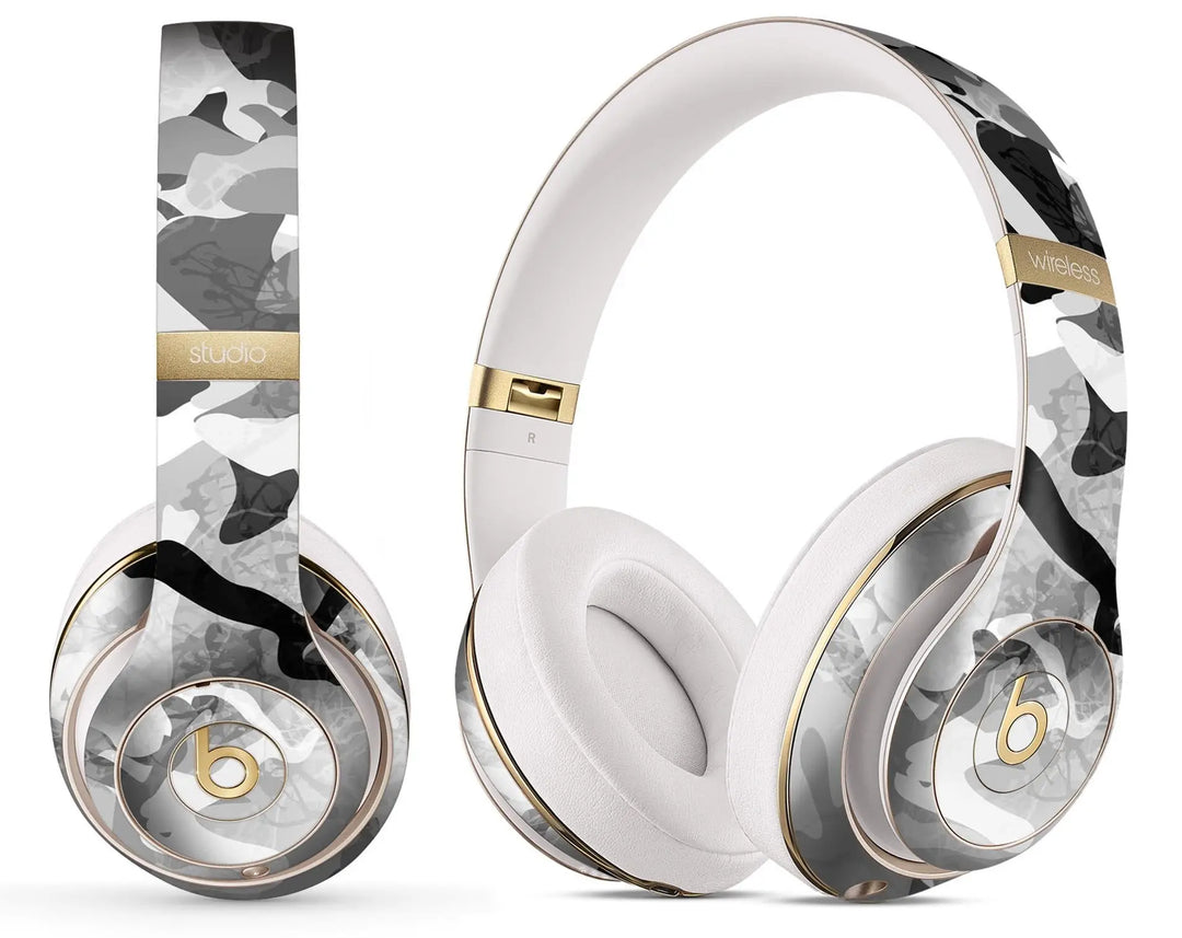 Desert Snow Camouflage V2 - Full Body Skin Decal Wrap Kit for Beats by Blue Leto