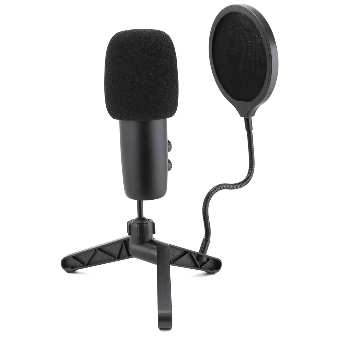 Emerson USB Gaming and Streaming Condenser Microphone with LED Sky Iapetus