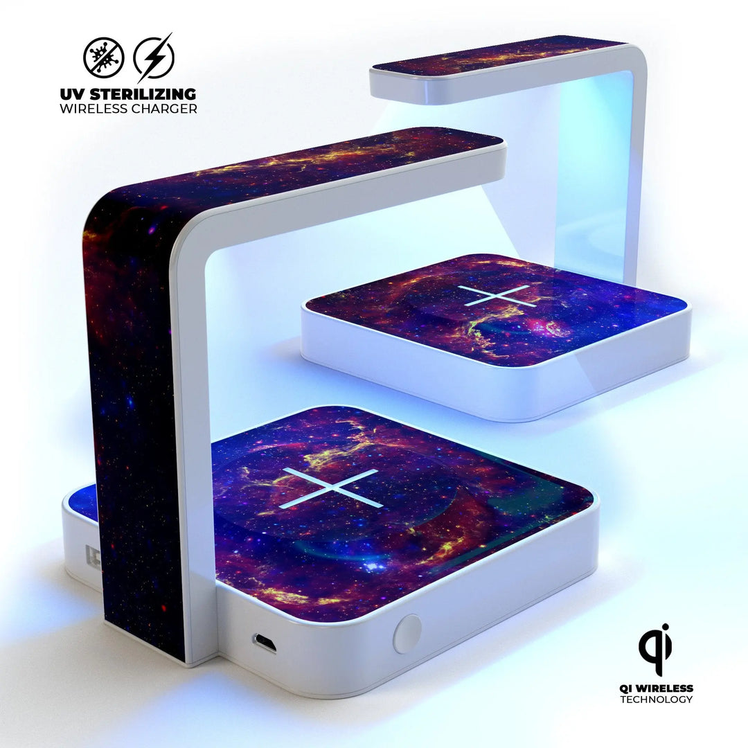 Firey Galaxy UV Germicidal Sanitizing Sterilizing Wireless Smart Phone - Shakefav.com