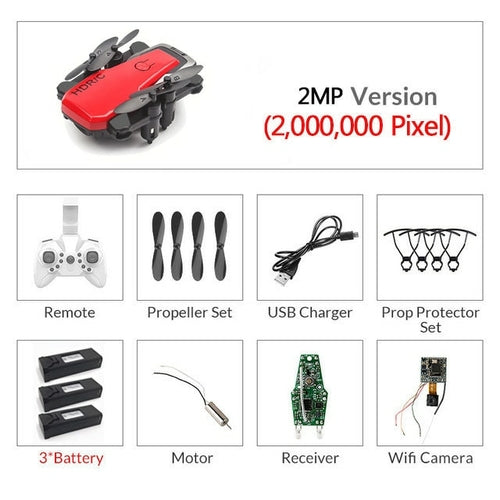 Foldable Mini Drone With RC Quadrocopter With