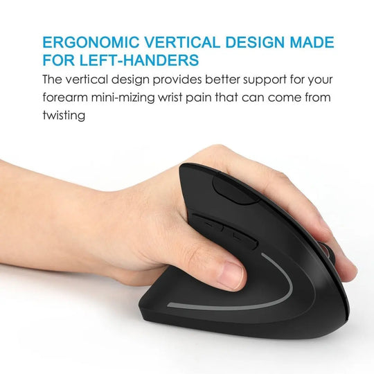 2.4G Wireless Ergonomic Vertical Mouse - Shakefav.com