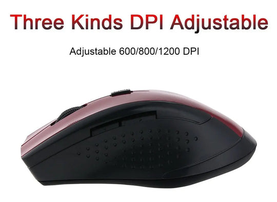 2.4GHZ Wireless Mouse - Shakefav.com