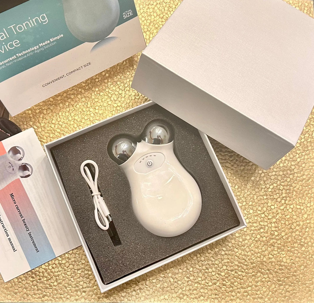 Microcurrent Facial Toning Massager-Microcurrent Facial Massager - Shakefav.com