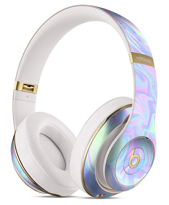 Iridescent Dahlia v1 - Full Body Skin Decal Wrap Kit for Beats by Dre - Shakefav.com