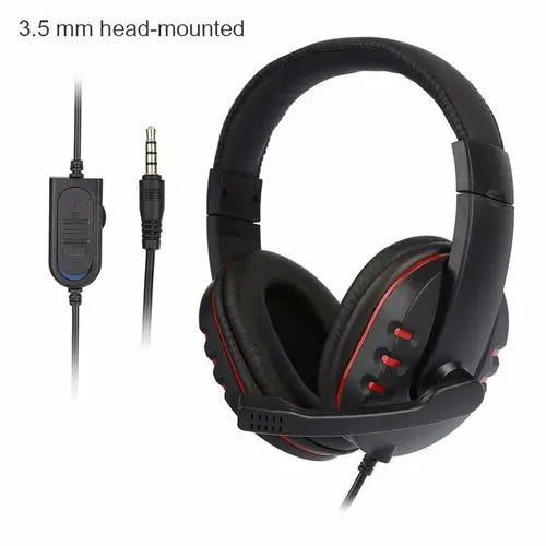 3.5mm Computer Headphone Stereo Gaming Headset -3.5mm Headphone - Shakefav.com