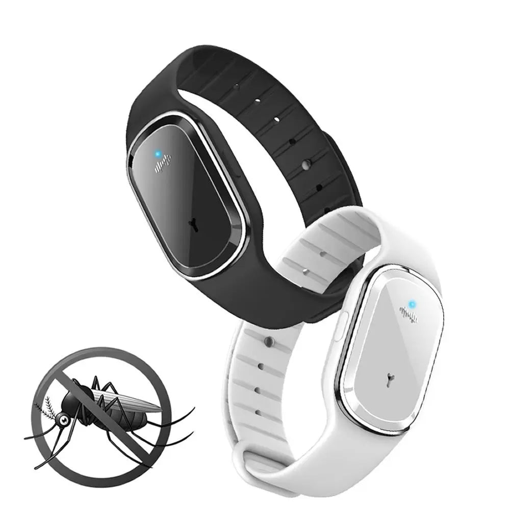 Super Shield Mosquito Repellent Watch Band Ultrasonic And Electronic - Shakefav.com