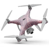 Rose tourbillonnant marbré et violet - Kit de peau complet pour le DJI