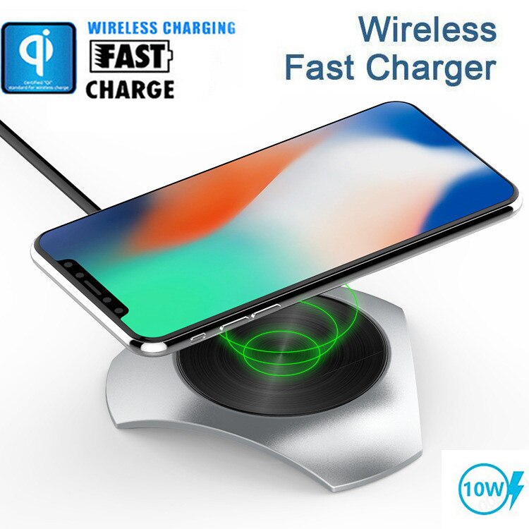 Qi Fast Wireless Charger Rapid Charging Stand For