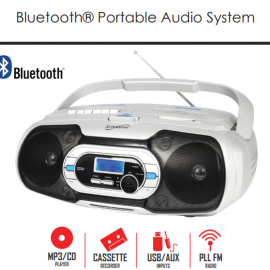 Bluetooth Portable Audio System - Shakefav.com