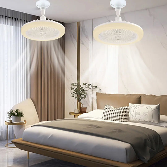 Modern LED Ceiling Fan with Light and Remote Control - Shakefav.com