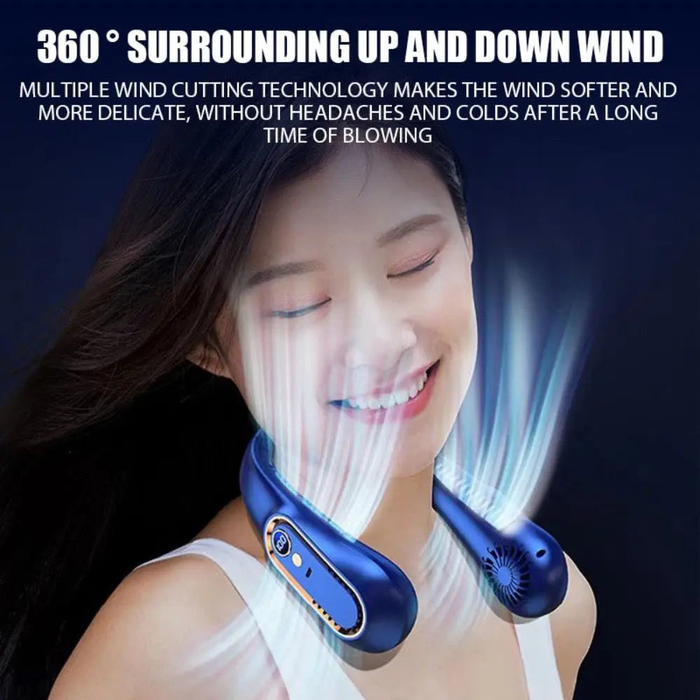 Wearable Bladeless Cooling Fan - Shakefav.com