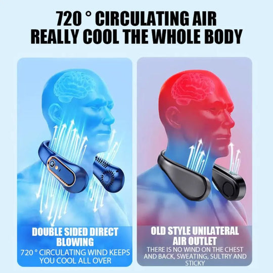 Wearable Bladeless Cooling Fan - Shakefav.com