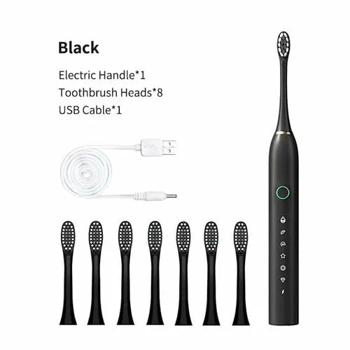 Smart Electric Sonic Toothbrush Rechargeable Electronic Teeth Brush - Shakefav.com