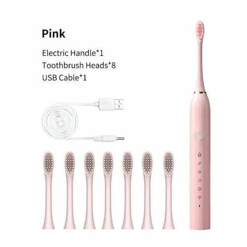 Smart Electric Sonic Toothbrush Rechargeable Electronic Teeth Brush - Shakefav.com