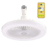 Ventilateur de plafond LED moderne avec lumière et télécommande