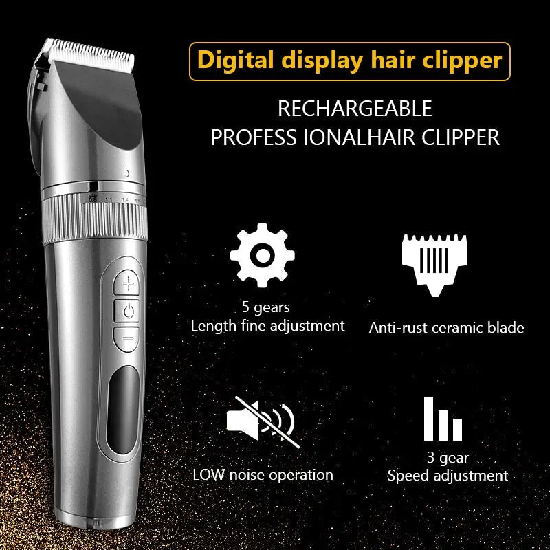 Professional Hair Clipper For Men Beard Trimmer Machine - Shakefav.com