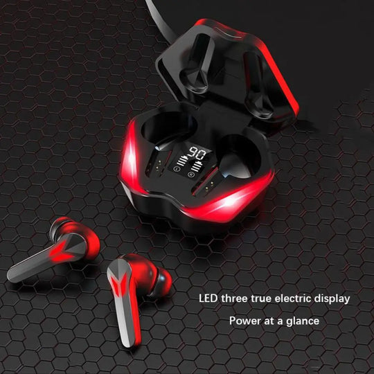 Dragon Red Flame Bluetooth Earbuds - Shakefav.com