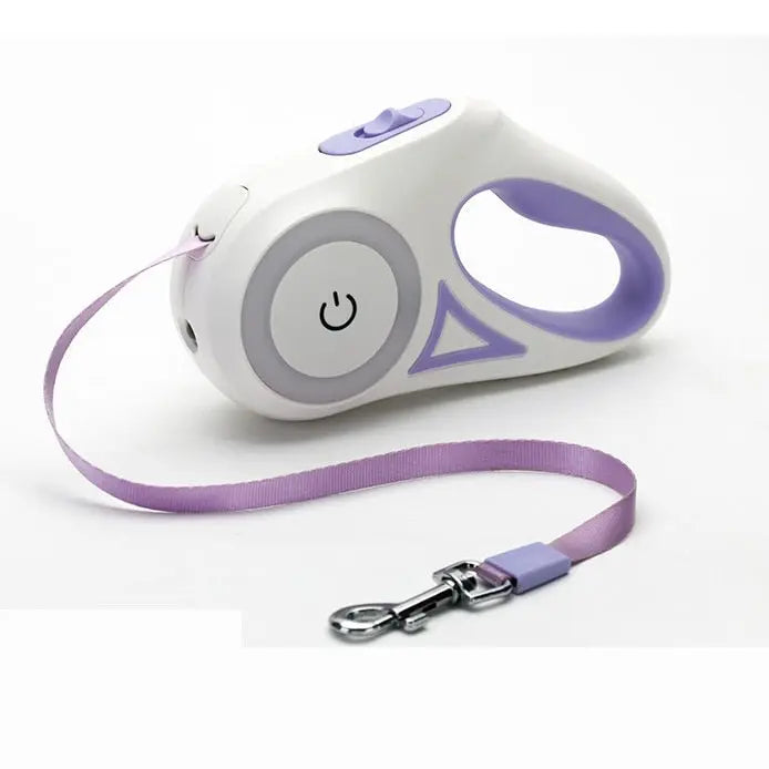 Automatic Retractable Lighting Dog Leash-Retractable Dog Leash - Shakefav.com