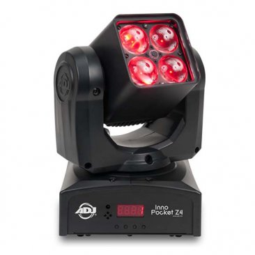 American DJ INN119 Inno Pocket Z4 Mini lampe LED à tête mobile avec zoom