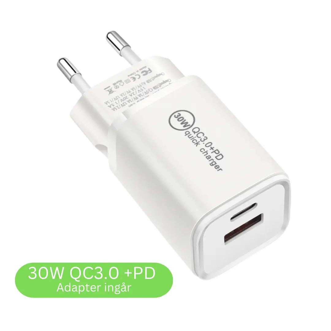 4 i 1 magnetisk trådlös laddstation 30W pd-adapter ingår! iPhone - Shakefav.com