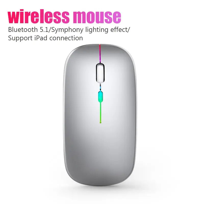 RGB Wireless Bluetooth Mouse - Shakefav.com