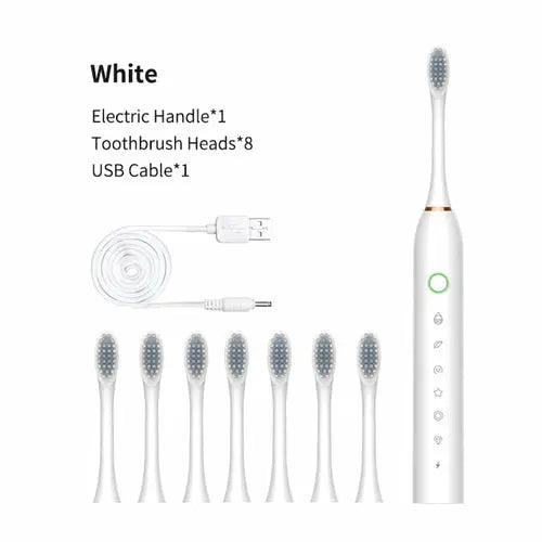 Smart Electric Sonic Toothbrush Rechargeable Electronic Teeth Brush - Shakefav.com