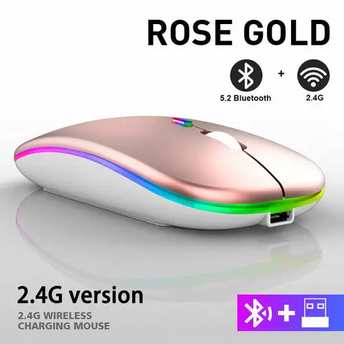 RGB Wireless Bluetooth Mouse - Shakefav.com