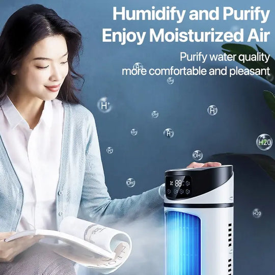 Mini Portable Water Air Cooling Fan - Shakefav.com