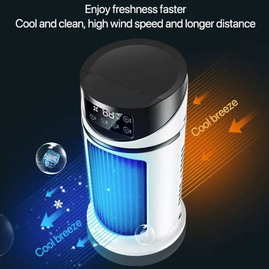 Mini Portable Water Air Cooling Fan - Shakefav.com