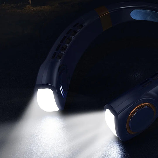 Innovative LED equipped Wearable Fan - Shakefav.com