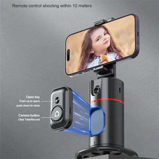 Dragon SmartTrack Stablizer with Facial Tracking and Detachable Selfie-Dragon Stabilizer - Shakefav.com