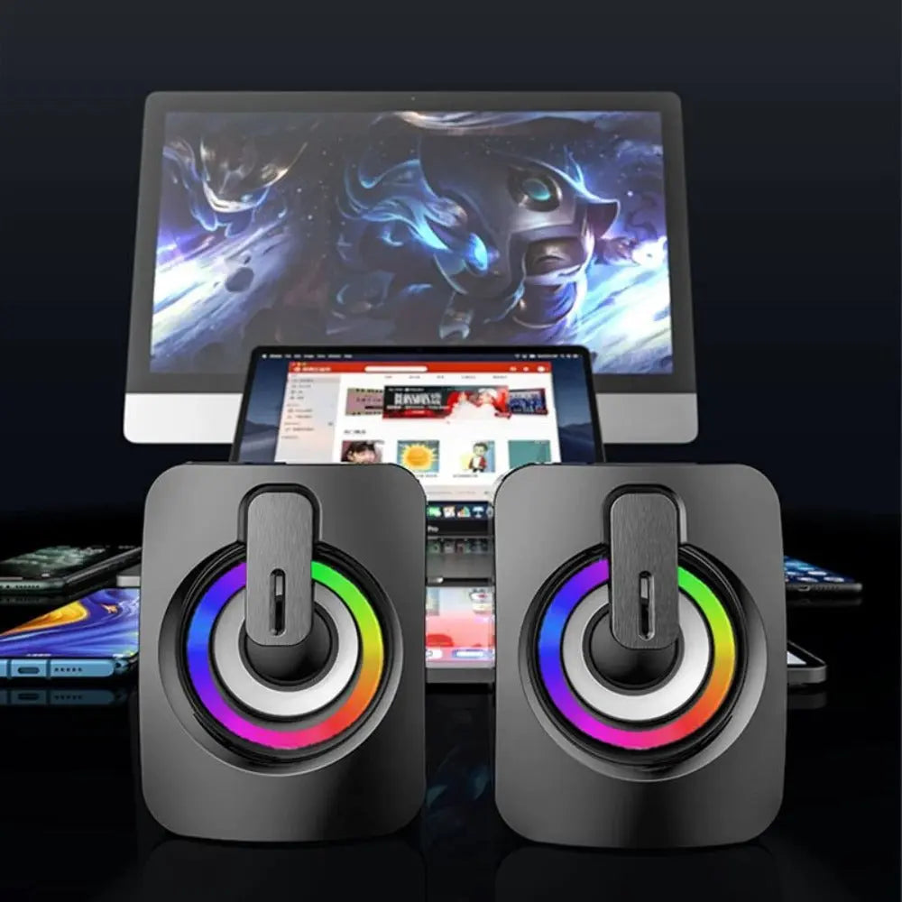 Mini RGB Computer Speaker - Shakefav.com