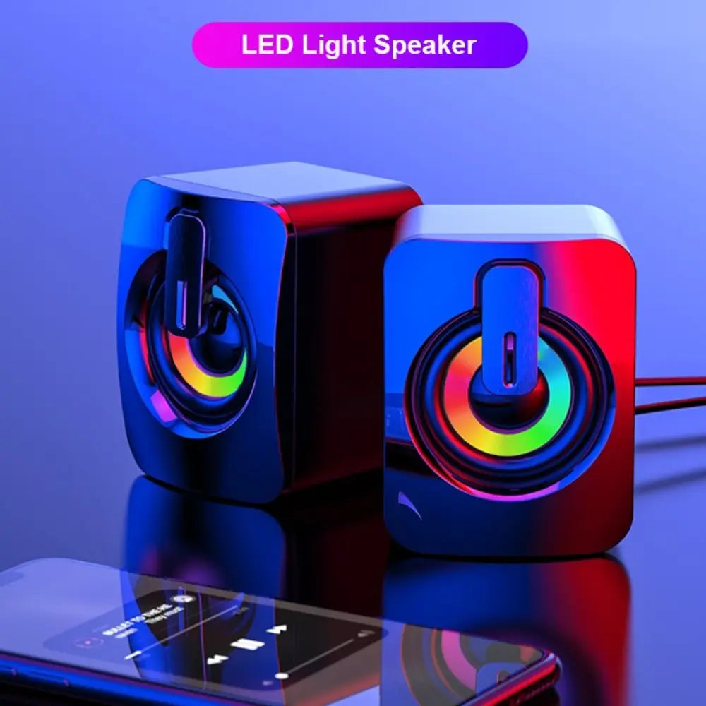 Mini RGB Computer Speaker - Shakefav.com