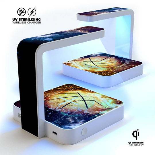 Space Basketball UV Germicidal Sanitizing Sterilizing Wireless Smart-UV Sanitizing Basketball - Shakefav.com