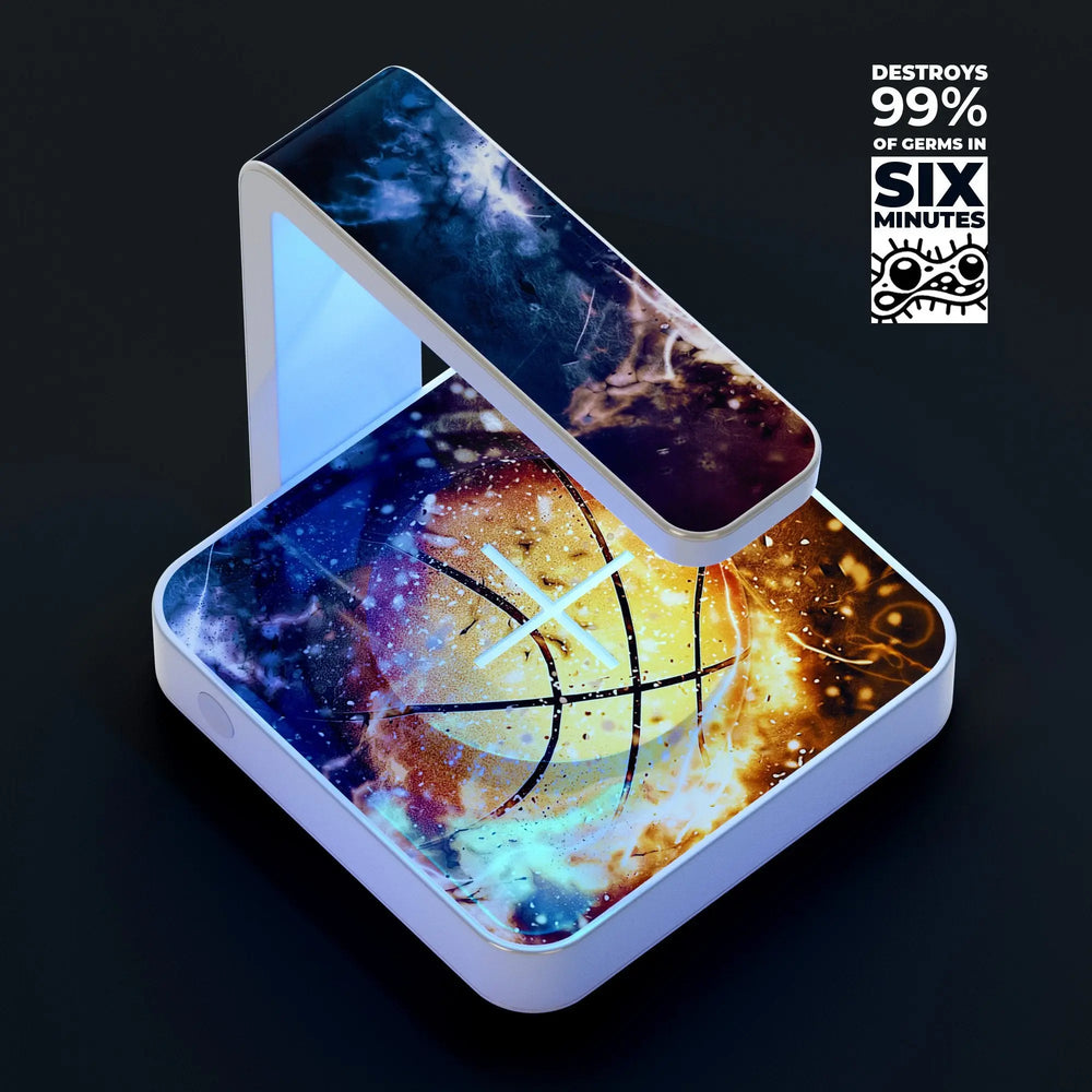 Space Basketball UV Germicidal Sanitizing Sterilizing Wireless Smart-UV Sanitizing Basketball - Shakefav.com