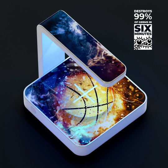 Space Basketball UV Germicidal Sanitizing Sterilizing Wireless Smart-UV Sanitizing Basketball - Shakefav.com