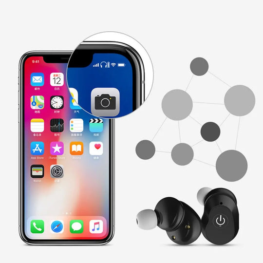 TWS Bluetooth 5.0 Wireless Earphone HIFI Stereo - Shakefav.com