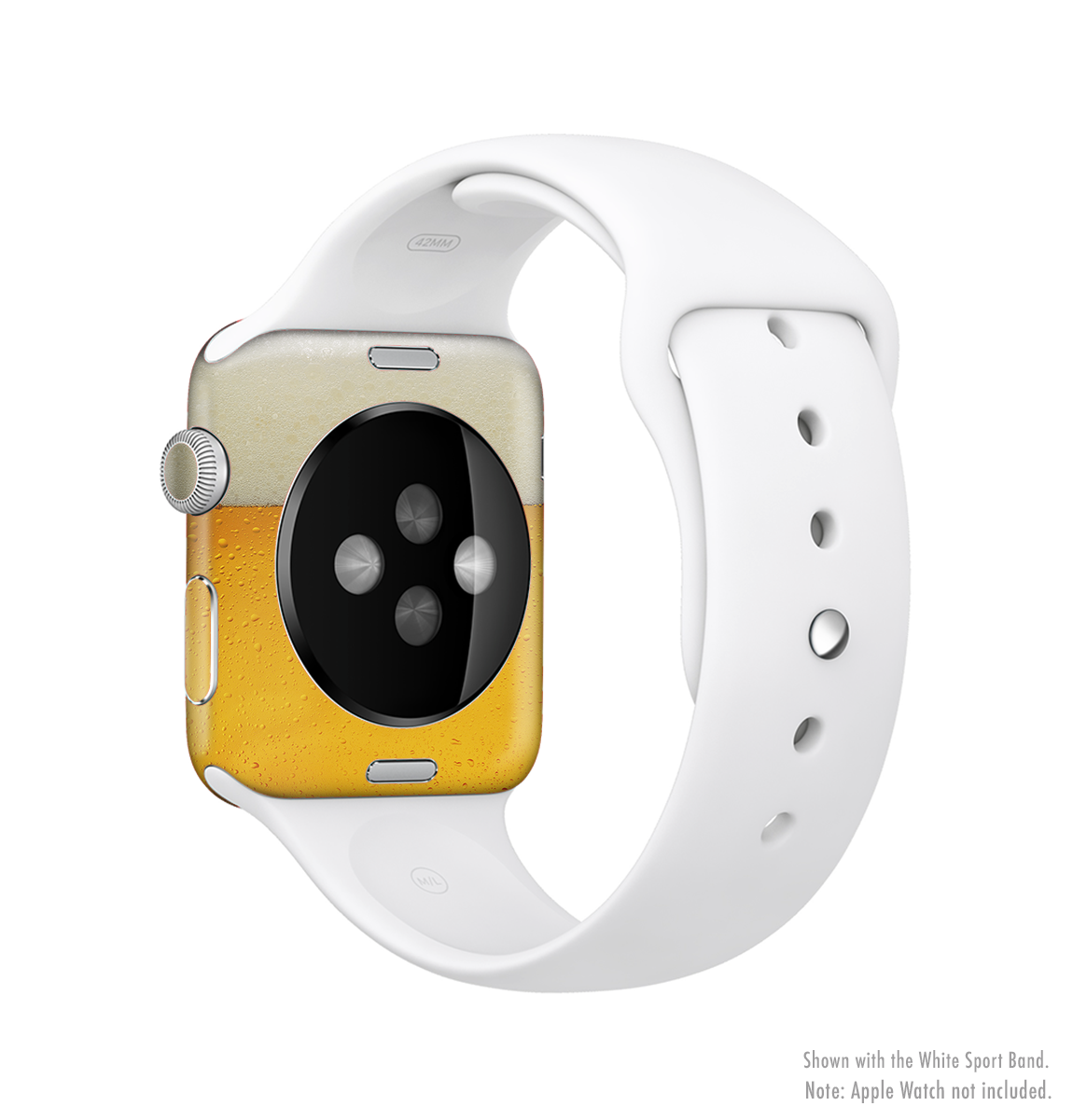 The Cold Beer Full-Body Skin Kit for the Apple Watch