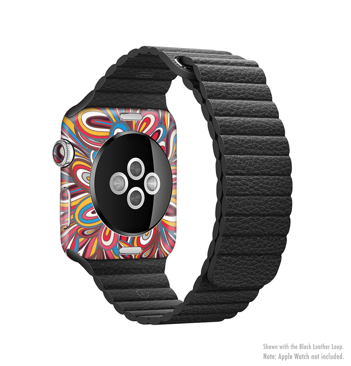 The Color Floral Sprout Full-Body Skin Kit for the Apple Watch