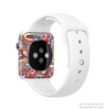 The Color Floral Sprout Full-Body Skin Kit for the Apple Watch