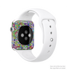 The Colorful Abstract Tiled Full-Body Skin Kit for the Apple Watch