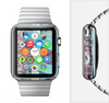 The Turquoise Laced Shoe Full-Body Skin Kit for the Apple Watch