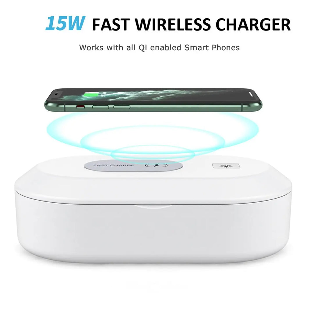 SaniCharge  II is a 3 in 1 Sanitize And Charge Your Cell Phone Also - Shakefav.com