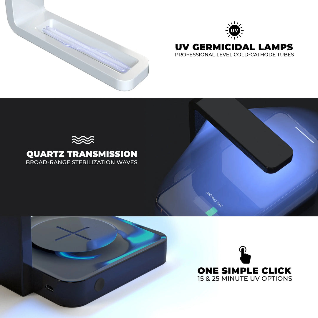 Blurry Opal Gemstone UV Germicidal Sanitizing Sterilizing Wireless - Shakefav.com